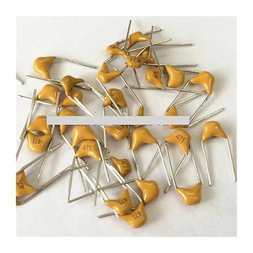 WHRLQXM 100pcs/lot Multilayer Ceramic Capacitor 471 50V 470pF 471K P=5.08mm von WHRLQXM