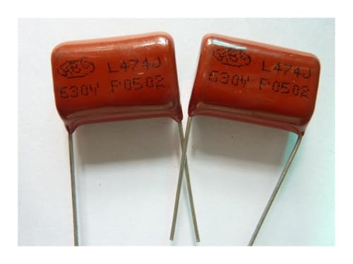 WHRLQXM 100pcs CBB 474 630V 474J CBB21 0.47uF 470nF P20 Metallized Polypropylene Film Capacitor von WHRLQXM