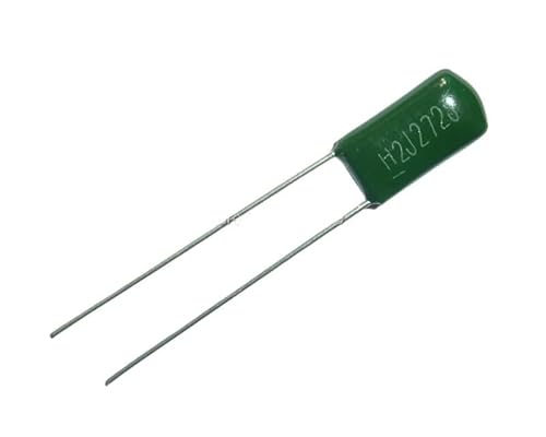 WHRLQXM 100pcs Mylar Film Capacitor 630V 2J272J 2700pF 2.7nF 2J272 5% Polyester Film Capacitor von WHRLQXM