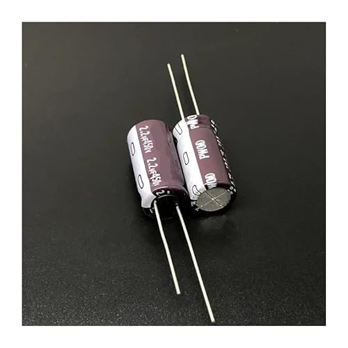 WHRLQXM 10pcs 2.2uF 450V PW Series 10x20mm Low Impedance Long Life 450V2.2uF Aluminum Electrolytic Capacitor von WHRLQXM
