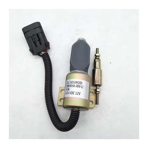 WHRLQXM 12V Fuel Shutoff Solenoid SA-3850-12 1751ES-12E6UC4B1S5 for 7.8L Engine von WHRLQXM