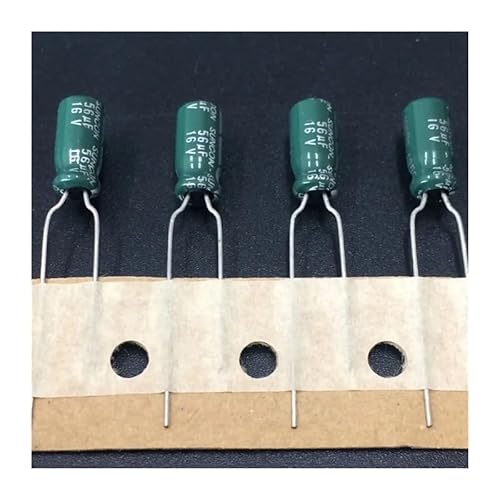 WHRLQXM 20Pcs 56uF 16V WL Series 5x11mm Low Long Life 16V56uF Aluminum Electrolytic Capacitor von WHRLQXM