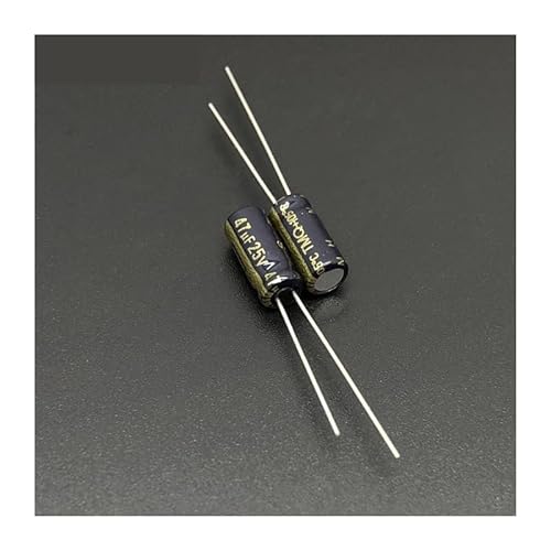 WHRLQXM 20pcs/Lot 47uF 25V TMQ Series 5x11mm High 25V47uF Aluminum Electrolytic Capacitor von WHRLQXM