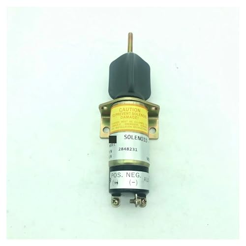 WHRLQXM 2848231 12V Fuel Shutoff Solenoid Valve 2848238 for Engine Series 4.165 Series T6.3544 von WHRLQXM