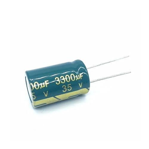 WHRLQXM 4pcs/Lot Low ESR/Impedance high Frequency 35v 3300UF Aluminum electrolytic Capacitor Size 16 * 25 3300UF35V 20% von WHRLQXM