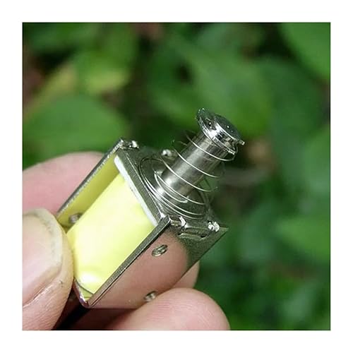 WHRLQXM DC 12V 9mm Stroke DC Solenoid Electromagnet Push Pull Through Type Magnet DS-0520S for Household von WHRLQXM