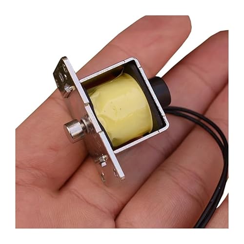 WHRLQXM MC0820P DC 12V DC Electromagnet Push Pull Type Solenoid Magnet Stroke 5mm DIY von WHRLQXM