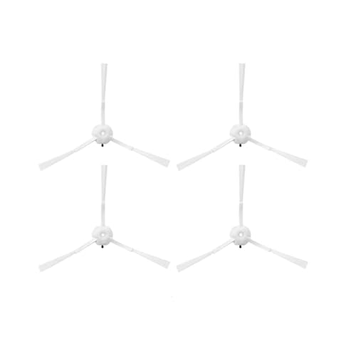 , Kompatibel mit Roidmi, EVA/EVE plus Roboter-Staubsauger SDJ06RM Seitenbürste(4 pcs) von WHTRPOG