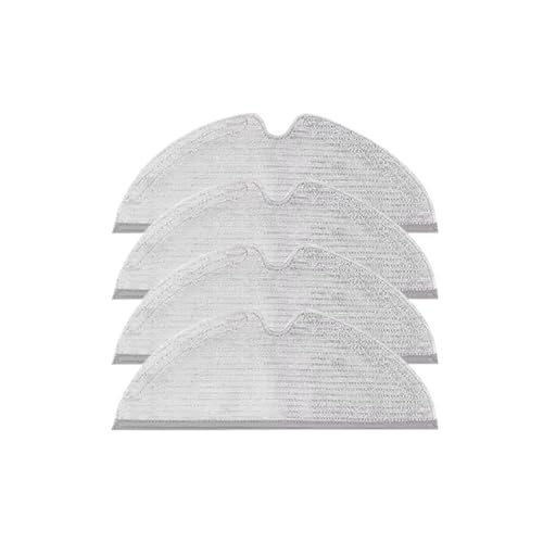 , Wassertank 1/2 S5 S50 S51 S55 S6 S60 S65 E25 E35 E20 C10 T4 T6, Kompatibel for Xiaomi, Staubsauger Wassertank Filter Mopp Tuch Teile(4PCS) von WHTRPOG