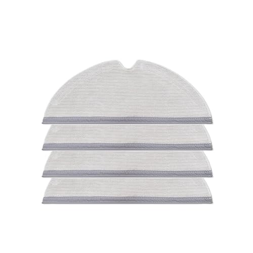 ，Wassertank 1/2 S5 S50 S51 S55 S6 S60 S65 E25 E35 E20 C10 T4 T6，Kompatibel mit Xiaomi，Staubsauger Wassertank Filter Mopp Tuch Teile(4 PCS) von WHTRPOG