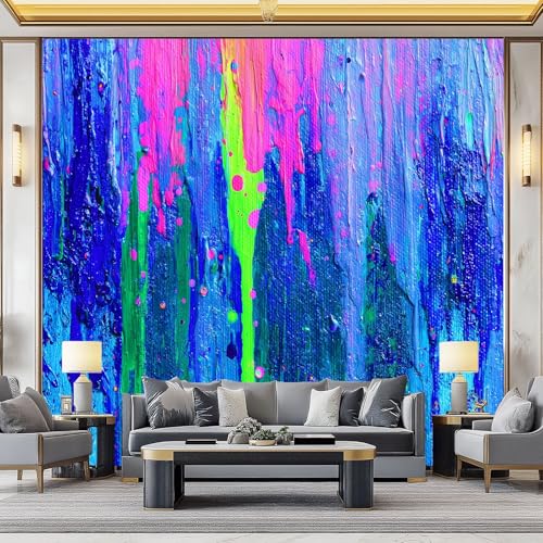 WHUOEUCO 3D Foto Tapete Abstrakte Farbgraffiti 400x280 cm Motivtapeten Wandbild Vlies Fototapete Poster Wandtapete, für Schlafzimmer Wohnzimmer TV-Hintergrund Wanddeko WHUOEUCO 3D Foto Tapete Abstrakte Farbgraffiti 400x280 cm Motivtapeten Wandbild Vlies Fototapete Poster Wandtapete, für Schlafzimmer Wohnzimmer TV-Hintergrund Wanddeko von WHUOEUCO