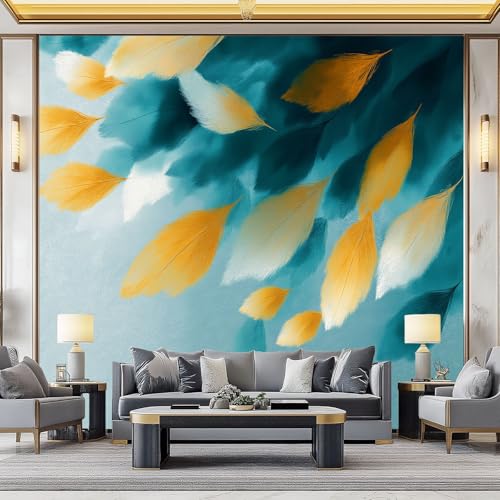 WHUOEUCO 3D Foto Tapete Abstrakte Federn 200x140 cm Motivtapeten Wandbild Vlies Fototapete Poster Wandtapete, für Schlafzimmer Wohnzimmer TV-Hintergrund Wanddeko WHUOEUCO 3D Foto Tapete Abstrakte Federn 200x140 cm Motivtapeten Wandbild Vlies Fototapete Poster Wandtapete, für Schlafzimmer Wohnzimmer TV-Hintergrund Wanddeko von WHUOEUCO