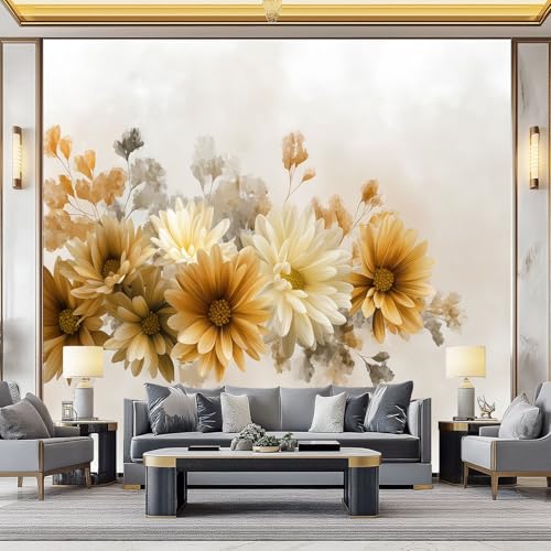 WHUOEUCO 3D Foto Tapete Böhmische Chrysantheme 250x175 cm Motivtapeten Wandbild Vlies Fototapete Poster Wandtapete, für Schlafzimmer Wohnzimmer TV-Hintergrund Wanddeko WHUOEUCO 3D Foto Tapete Böhmische Chrysantheme 250x175 cm Motivtapeten Wandbild Vlies Fototapete Poster Wandtapete, für Schlafzimmer Wohnzimmer TV-Hintergrund Wanddeko von WHUOEUCO