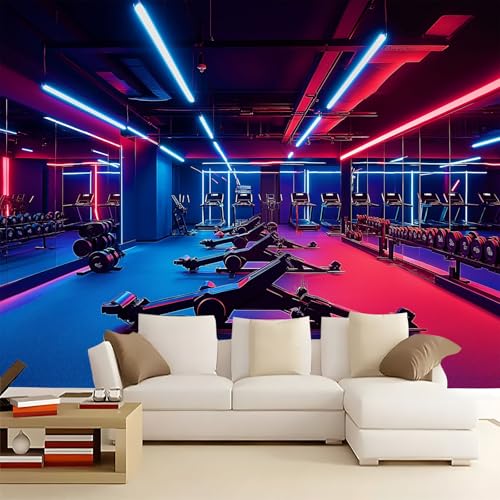 WHUOEUCO 3D Foto Tapete Fitnessgeräte 500x280 cm Motivtapeten Wandbild Vlies Fototapete Poster Wandtapete, für Schlafzimmer Wohnzimmer TV-Hintergrund Wanddeko WHUOEUCO 3D Foto Tapete Fitnessgeräte 500x280 cm Motivtapeten Wandbild Vlies Fototapete Poster Wandtapete, für Schlafzimmer Wohnzimmer TV-Hintergrund Wanddeko von WHUOEUCO