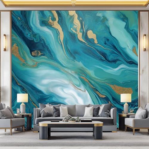 WHUOEUCO 3D Foto Tapete Marmorgrüne Textur 300x210 cm Motivtapeten Wandbild Vlies Fototapete Poster Wandtapete, für Schlafzimmer Wohnzimmer TV-Hintergrund Wanddeko WHUOEUCO 3D Foto Tapete Marmorgrüne Textur 300x210 cm Motivtapeten Wandbild Vlies Fototapete Poster Wandtapete, für Schlafzimmer Wohnzimmer TV-Hintergrund Wanddeko von WHUOEUCO
