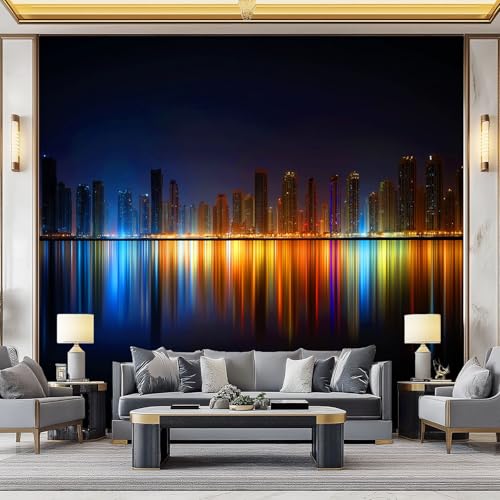 WHUOEUCO 3D Foto Tapete Skyline Von Dubai 350x256 cm Motivtapeten Wandbild Vlies Fototapete Poster Wandtapete, für Schlafzimmer Wohnzimmer TV-Hintergrund Wanddeko WHUOEUCO 3D Foto Tapete Skyline Von Dubai 350x256 cm Motivtapeten Wandbild Vlies Fototapete Poster Wandtapete, für Schlafzimmer Wohnzimmer TV-Hintergrund Wanddeko von WHUOEUCO