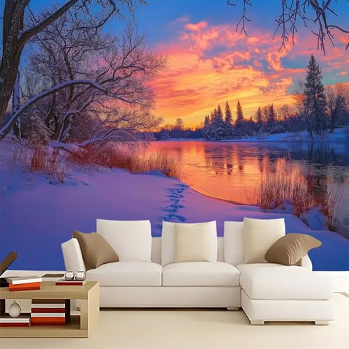 WHUOEUCO 3D Foto Tapete Sonnenuntergang Am Seeufer 500x280 cm Motivtapeten Wandbild Vlies Fototapete Poster Wandtapete, für Schlafzimmer Wohnzimmer TV-Hintergrund Wanddeko WHUOEUCO 3D Foto Tapete Sonnenuntergang Am Seeufer 500x280 cm Motivtapeten Wandbild Vlies Fototapete Poster Wandtapete, für Schlafzimmer Wohnzimmer TV-Hintergrund Wanddeko von WHUOEUCO