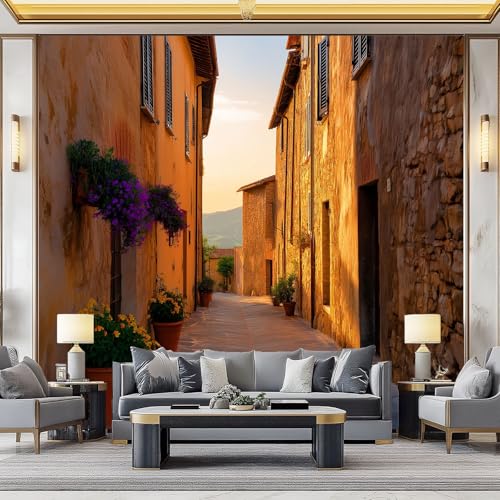 WHUOEUCO 3D Foto Tapete Stadtarchitektur Italien 350x256 cm Motivtapeten Wandbild Vlies Fototapete Poster Wandtapete, für Schlafzimmer Wohnzimmer TV-Hintergrund Wanddeko WHUOEUCO 3D Foto Tapete Stadtarchitektur Italien 350x256 cm Motivtapeten Wandbild Vlies Fototapete Poster Wandtapete, für Schlafzimmer Wohnzimmer TV-Hintergrund Wanddeko von WHUOEUCO