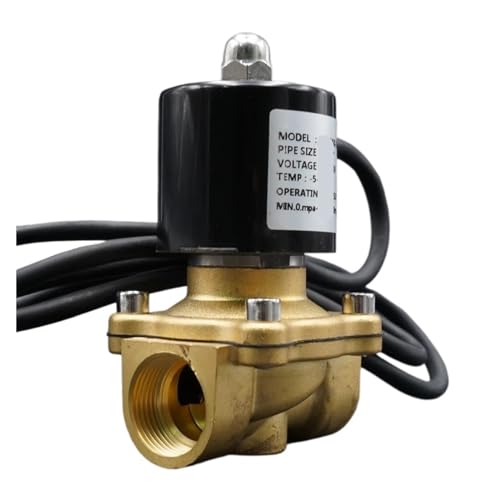 1 STÜCKE DC24V AC220V wasserdichtes Magnetventil Wasserventil 1/2 "3/4" 1 "2" normalerweise geschlossen AC DC IP68(DC24V-VITON,1.5 Inch) von WHVAVFQI