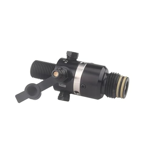 Drehbares Druckreglerventil, Nachfülladapter for Gasflaschen, Armaturen for Lufttanks, weicher Anschluss, Zubehör(UNF Output 850psi) von WHVAVFQI
