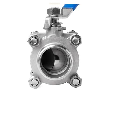 Geschweißter Kugelhahn aus Edelstahl 304 mit vollem Durchgang, Wasserschalter, stumpfgeschweißtes Ventil for hohe Temperaturen, 1,2 Zoll, 1/2 Zoll, 3/4 Zoll(2 Inch) von WHVAVFQI