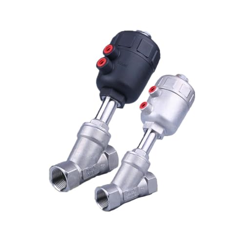 Hochtemperatur- und korrosionsbeständiges Dampf-Pneumatikventil der DN-Serie, Y-Typ-Innengewinde-Winkelsitzventil.(DN32 Plastic head) von WHVAVFQI
