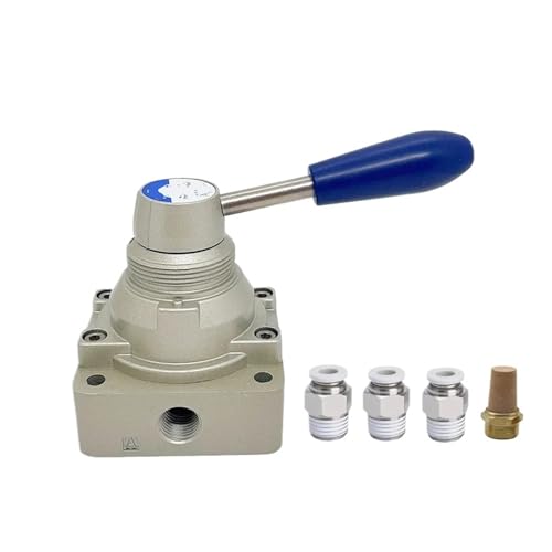 Pneumatisches 4/3-Wege-Drehhebel-Handventil manuelle Durchflussregelung 3-Position 4HV210-08/230-10/430-15 4/3 4/2(Without fitting,4HV31008) von WHVAVFQI