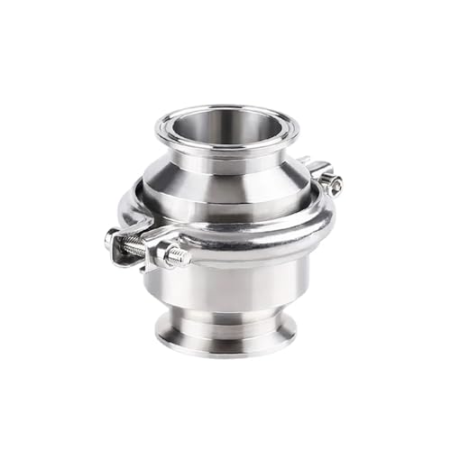 WHVAVFQI 1/2" 3/4" 1" 2" Tri-Clamp-Rückschlagventil SS304 Rückschlagventil(OD19 x Clamp 50.5) von WHVAVFQI