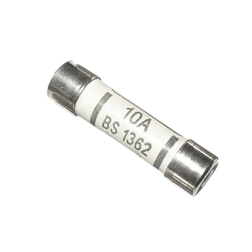 WHVAVFQI 10x Sicherung Keramik-Sicherungsrohr BS1362 10A 6x25mm(10pcs) von WHVAVFQI