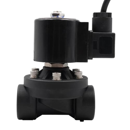 WHVAVFQI DN15 DN20 DN25 Kunststoff PA66 Unterwasser-Magnetventil, normalerweise geschlossen oder offen, AC220V DC24V, wasserdicht, IP68, G- oder NPT-Gewinde(NPT-DC 24V-Normally Open) von WHVAVFQI