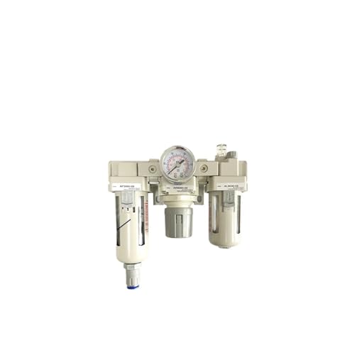 WHVAVFQI Druckregler Manometer Luftkompressorfilter Öl-Wasser-Abscheider Wasserfilter AC5000-06 AC5000-10(Copper AC5000-06D) von WHVAVFQI