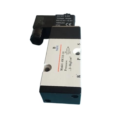 WHVAVFQI Magnetventile 1/4'' bsp 1/8" 3/8” 1/2" 5-Wege-5/2-Plattenventile 4M210-08B 4M310-10B 4M410-15 4M110-06 4M220-08(AC24V) von WHVAVFQI