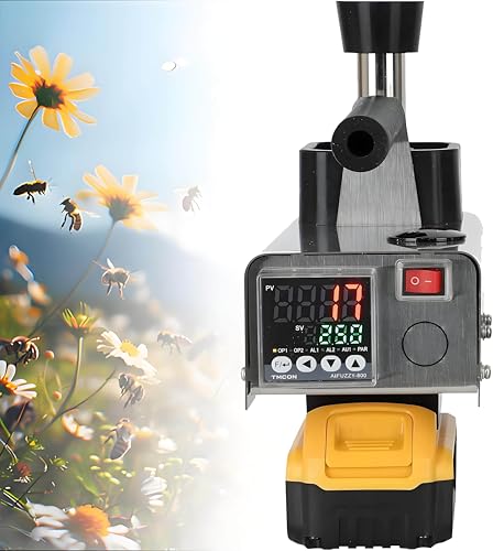 WHYYDSS Oxalsäureverdampfer für Bienen, Oxalsäure-Zerstäubungs-Imkereiausrüstung für Honigbienen, Oxalsäure-Varroa-Behandlungs-Heizverdampfer von WHYYDSS