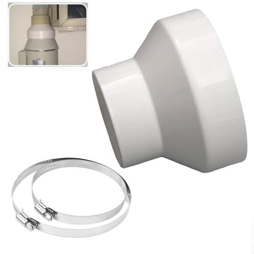 K Reduzierstück 6 auf 4 Zoll Luftk Adapter ABS Lüfter oder Trockner Entlüftungsadapter Havc Rohrverbinder für Inline-Lüftungssystem mit 2 Schlauchschellen K Reduzierstück 6 auf 4 Zoll Luftk Adapter ABS Lüfter oder Trockner Entlüftungsadapter Havc Rohrverbinder für Inline-Lüftungssystem mit 2 Schlauchschellen von WHZAZGW