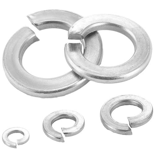 50 Stück Federringe M8 Edelstahl A2 Sicherungsscheibe Form B Federscheiben DIN 127 WIBTEC® von WIBTEC