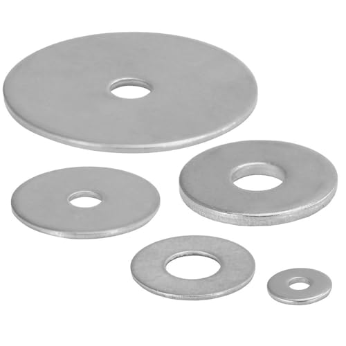 50 Stück Karosseriescheiben 13x30 mm Edelstahl A2 DIN 9022 Scheiben großem Außendurchmesser Kotflügelscheiben WIBTEC® von WIBTEC