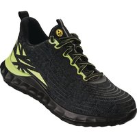 Sicherheitsschuh locri Größe 42 w. 10,5 schwarz/grün Weite 10,5 S1PS fo sr esd en iso 20345 Mesh-Material Sicherheitsschuh locri Größe 42 w. 10,5 schwarz/grün Weite 10,5 S1PS fo sr esd en iso 20345 Mesh-Material von WICA