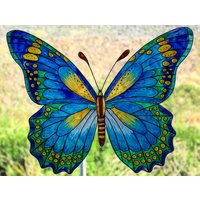 Wicoart Sticker Fensterfarbe Selbstklebend Glasmalerei Aufkleber Kunst Vitrail Papillon D'été Zufällige Farben Wicoart Sticker Fensterfarbe Selbstklebend Glasmalerei Aufkleber Kunst Vitrail Papillon D'été Zufällige Farben von WICOART