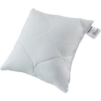 Antiallergisches Kissen 40x40 Happy weißes Mikrofaser-Polyester gesteppt Inter Widex von WIDEX