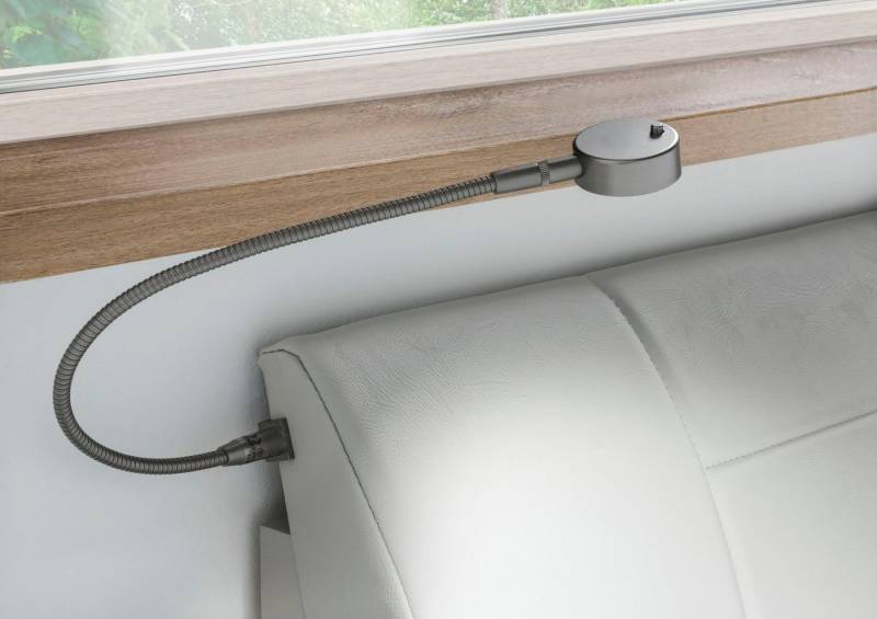 WIEMANN Bettleuchte Monaco, Ein-/Ausschalter, LED fest integriert, 2-er Set von WIEMANN