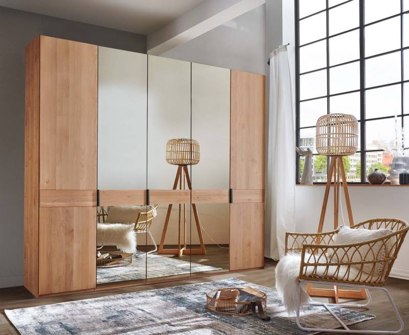 WIEMANN Drehtürenschrank Cardiff, Massivholztüren in Kombination mit Glas- oder Spiegeltüren (4 Breiten, 2 Höhen 216/236cm auswählbar) hochwertiges Design in langlebiger Qualität, viel Stauraum WIEMANN Drehtürenschrank Cardiff, Massivholztüren in Kombination mit Glas- oder Spiegeltüren (4 Breiten, 2 Höhen 216/236cm auswählbar) hochwertiges Design in langlebiger Qualität, viel Stauraum von WIEMANN