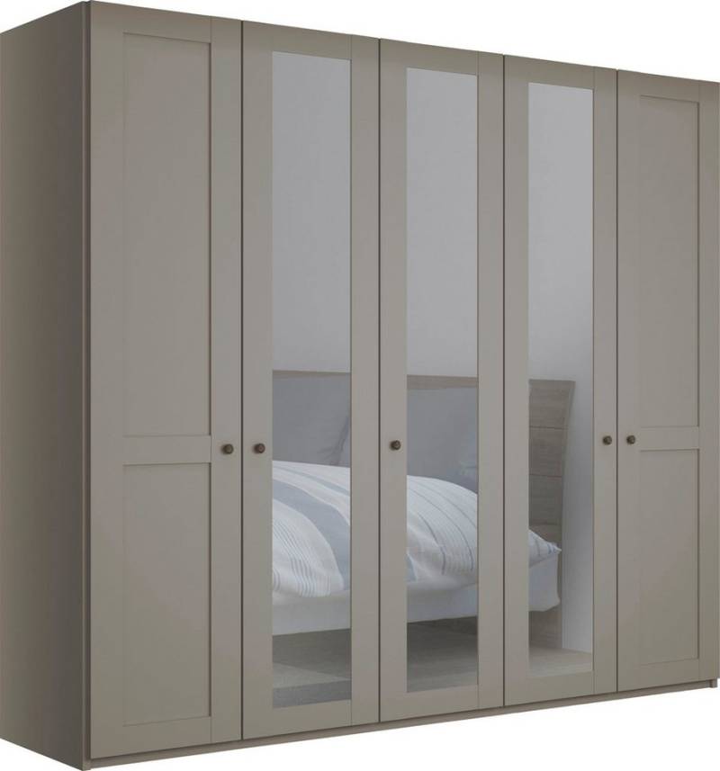 WIEMANN Drehtürenschrank Göteborg, mit 95° Öffnungswinkel, Made in Germany inkl. Spiegel und Türendämpfung, moderner Landhausstil von WIEMANN