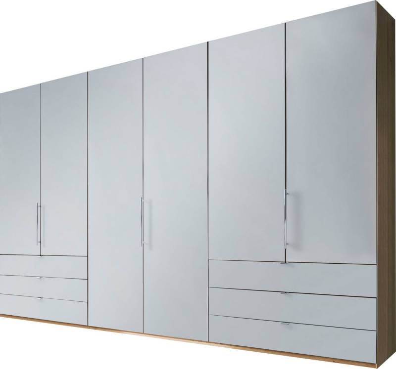 WIEMANN Falttürenschrank Loft, Kleiderschrank, Schrank, Wäscheschrank, mit Glasfront (3 Breiten, 2 Höhen 216/236 cm auswählbar, MADE IN GERMANY) inkl. gepämpften Schubkästen und Türen, mit Panoramaöffnung WIEMANN Falttürenschrank Loft, Kleiderschrank, Schrank, Wäscheschrank, mit Glasfront (3 Breiten, 2 Höhen 216/236 cm auswählbar, MADE IN GERMANY) inkl. gepämpften Schubkästen und Türen, mit Panoramaöffnung von WIEMANN