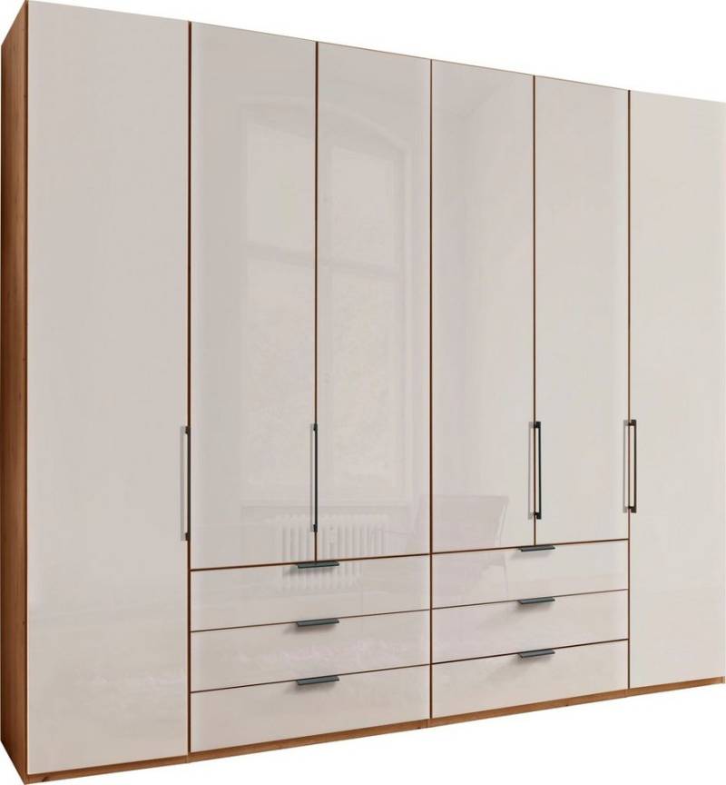 WIEMANN Falttürenschrank Monaco, Kleiderschrank, Schrank, Wäscheschrank, mit edler Glasfront (2 Breiten, 2 Höhen 216/236 cm auswählbar, MADE IN GERMANY) inkl. gepämpften Schubkästen und Türen, mit Panoramaöffnung WIEMANN Falttürenschrank Monaco, Kleiderschrank, Schrank, Wäscheschrank, mit edler Glasfront (2 Breiten, 2 Höhen 216/236 cm auswählbar, MADE IN GERMANY) inkl. gepämpften Schubkästen und Türen, mit Panoramaöffnung von WIEMANN