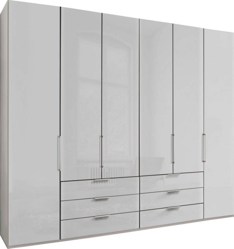 WIEMANN Falttürenschrank Monaco, Kleiderschrank, Schrank, Wäscheschrank, mit edler Glasfront (2 Breiten, 2 Höhen 216/236 cm auswählbar, MADE IN GERMANY) inkl. gepämpften Schubkästen und Türen, mit Panoramaöffnung WIEMANN Falttürenschrank Monaco, Kleiderschrank, Schrank, Wäscheschrank, mit edler Glasfront (2 Breiten, 2 Höhen 216/236 cm auswählbar, MADE IN GERMANY) inkl. gepämpften Schubkästen und Türen, mit Panoramaöffnung von WIEMANN