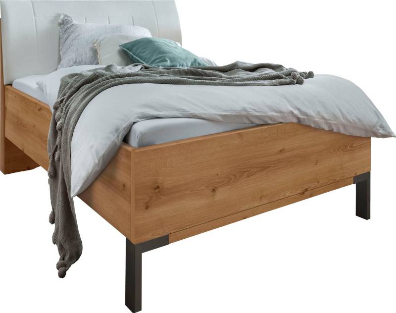 WIEMANN Futonbett Monaco, erstklassige Qualität Made in Germany, mit komfortablem Polsterkopfteil von WIEMANN