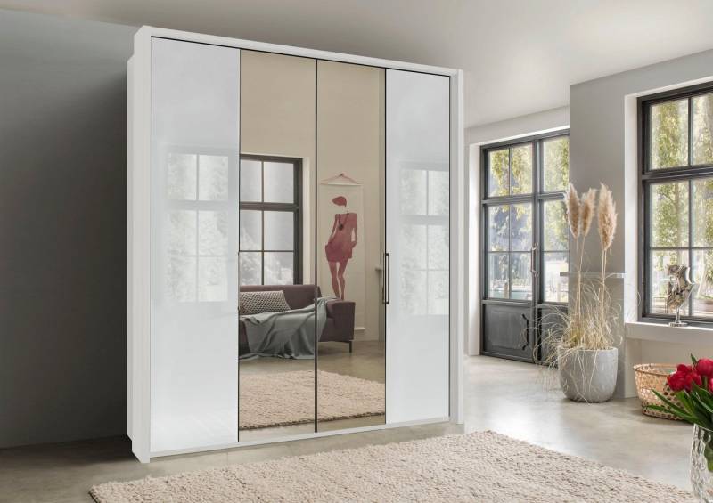 WIEMANN Kleiderschrank Kansas mit Spiegel und Glas von WIEMANN