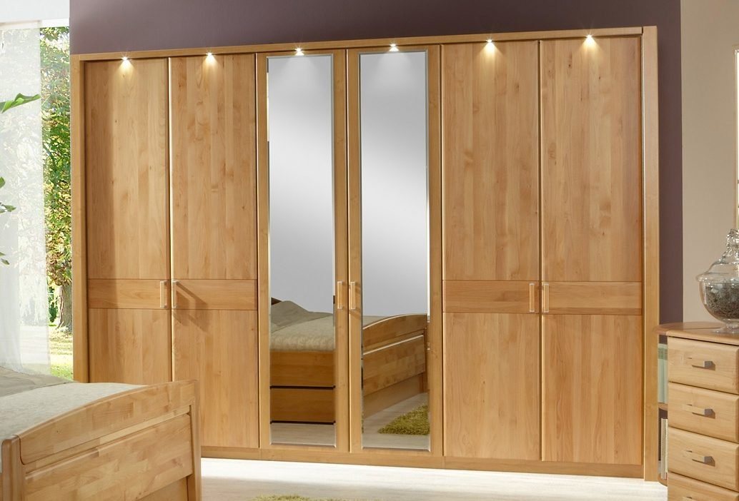 WIEMANN Kleiderschrank Lausanne, Drehtürenschrank, Schrank, Wäscheschrank, Erle teilmassiv (2 Breiten, 2 Höhen 216/236 cm auswählbar, MADE IN GERMANY) Front aus Massivholz in Erle, langlebige Qualität, inkl. Türendämpfung WIEMANN Kleiderschrank Lausanne, Drehtürenschrank, Schrank, Wäscheschrank, Erle teilmassiv (2 Breiten, 2 Höhen 216/236 cm auswählbar, MADE IN GERMANY) Front aus Massivholz in Erle, langlebige Qualität, inkl. Türendämpfung von WIEMANN