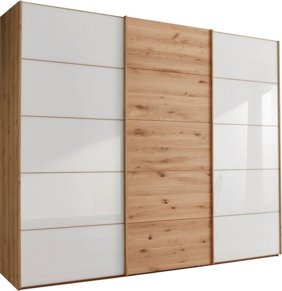 WIEMANN Schwebetürenschrank Cardiff mit massiven Holztüren und Spiegel WIEMANN Schwebetürenschrank Cardiff mit massiven Holztüren und Spiegel von WIEMANN