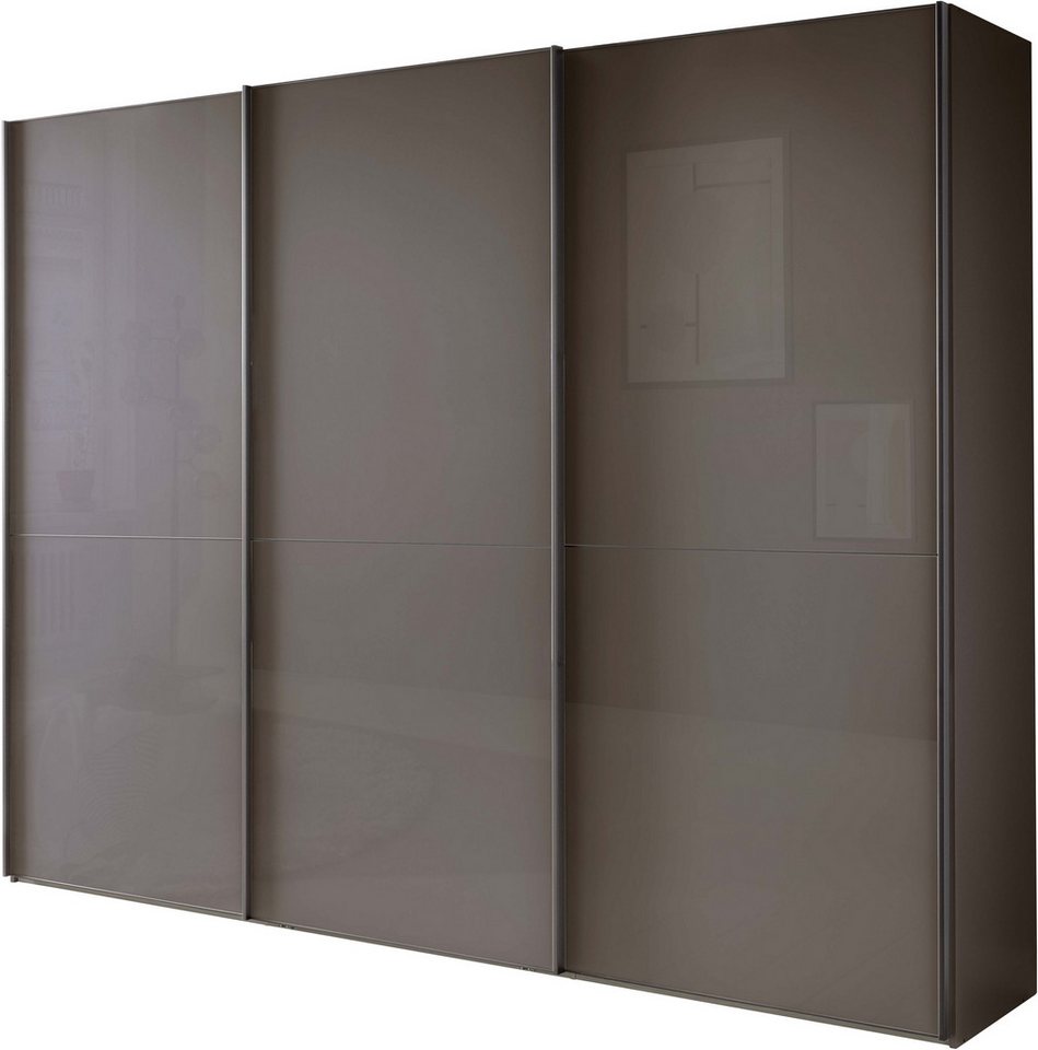 WIEMANN Schwebetürenschrank Phoenix, Made in Germany, modernes Design, Highlight, Blickfang (Viele Farbkombinationen, in 4 Breiten und in 2 Höhen erhältlich) maximaler Staurraum, inkl.Einlegeböden, Wäscheböden u. Dämpfer von WIEMANN